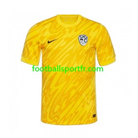 Tenue Slovénie Gardien Domicile UEFA Euro 2024 Maillot de Foot